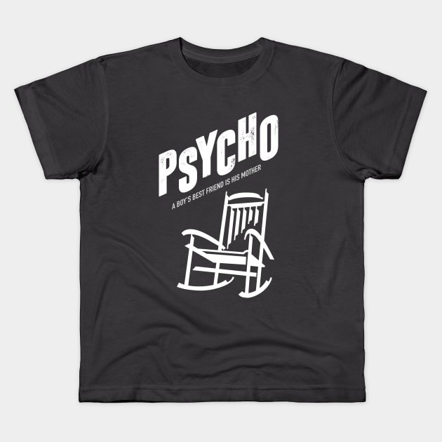 Psycho - Alternative Movie Poster Kids T-Shirt by MoviePosterBoy